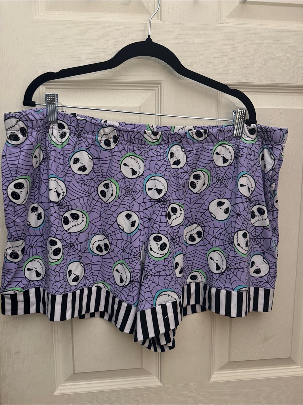 Disney’s Nightmare Before Xmas - Jack Purple Pajamas Shorts - 2x - Used